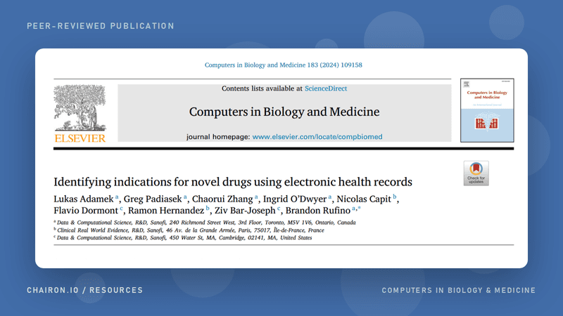 IDENTIFYING INDICATIONS FOR NOVEL DRUGS USING ELECTRONIC HEALTH RECORDS — thumbnail