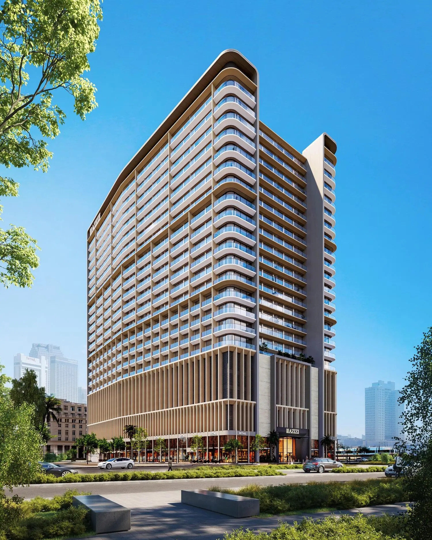 azizi arian building by azizi developers