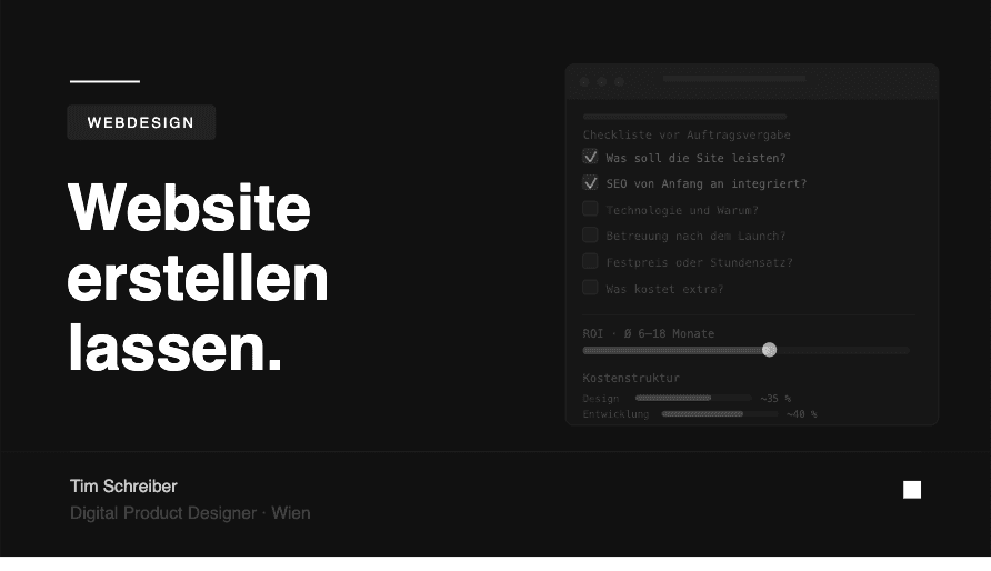 Website erstellen lassen