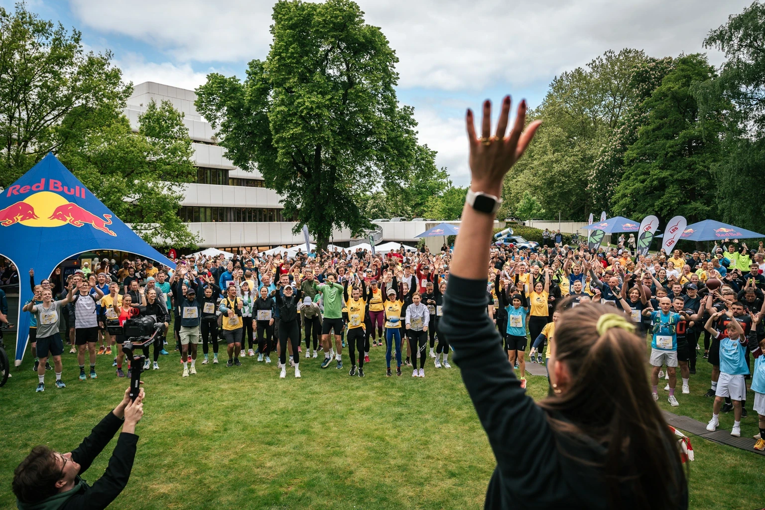 Wings for Life World Run Teilnehmer kurz vor dem Start