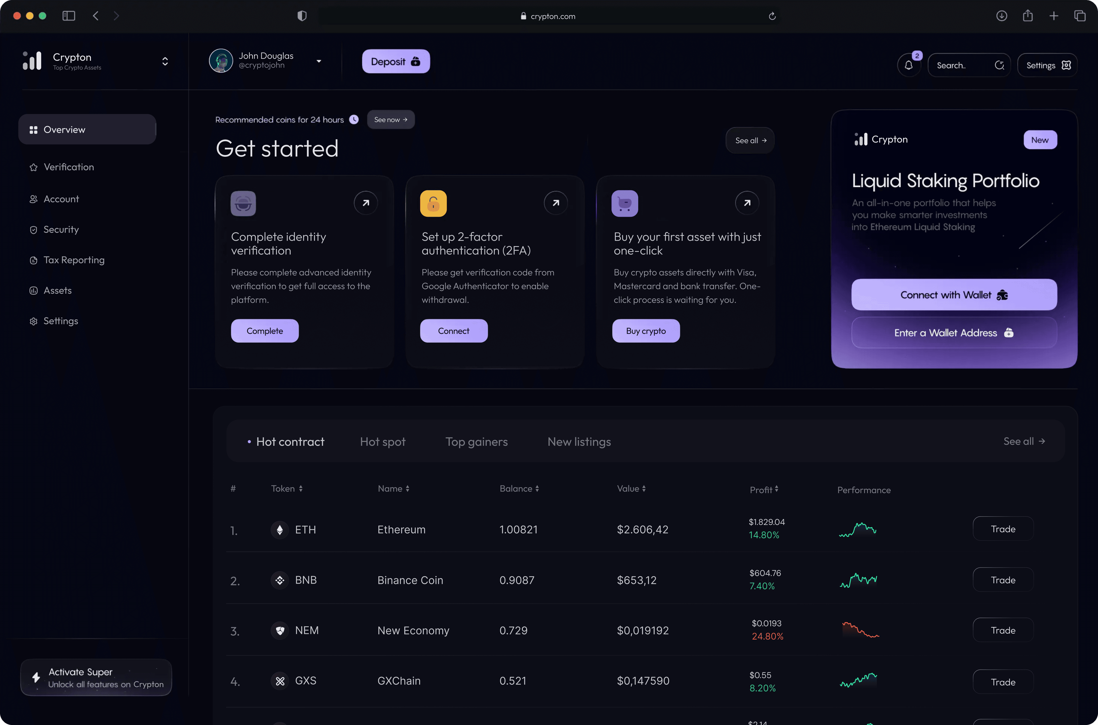 crypto-platform-dashboard