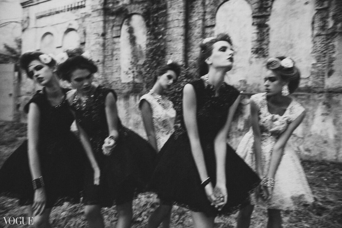 Photographer Sergei Chyrkov. Vogue Italy