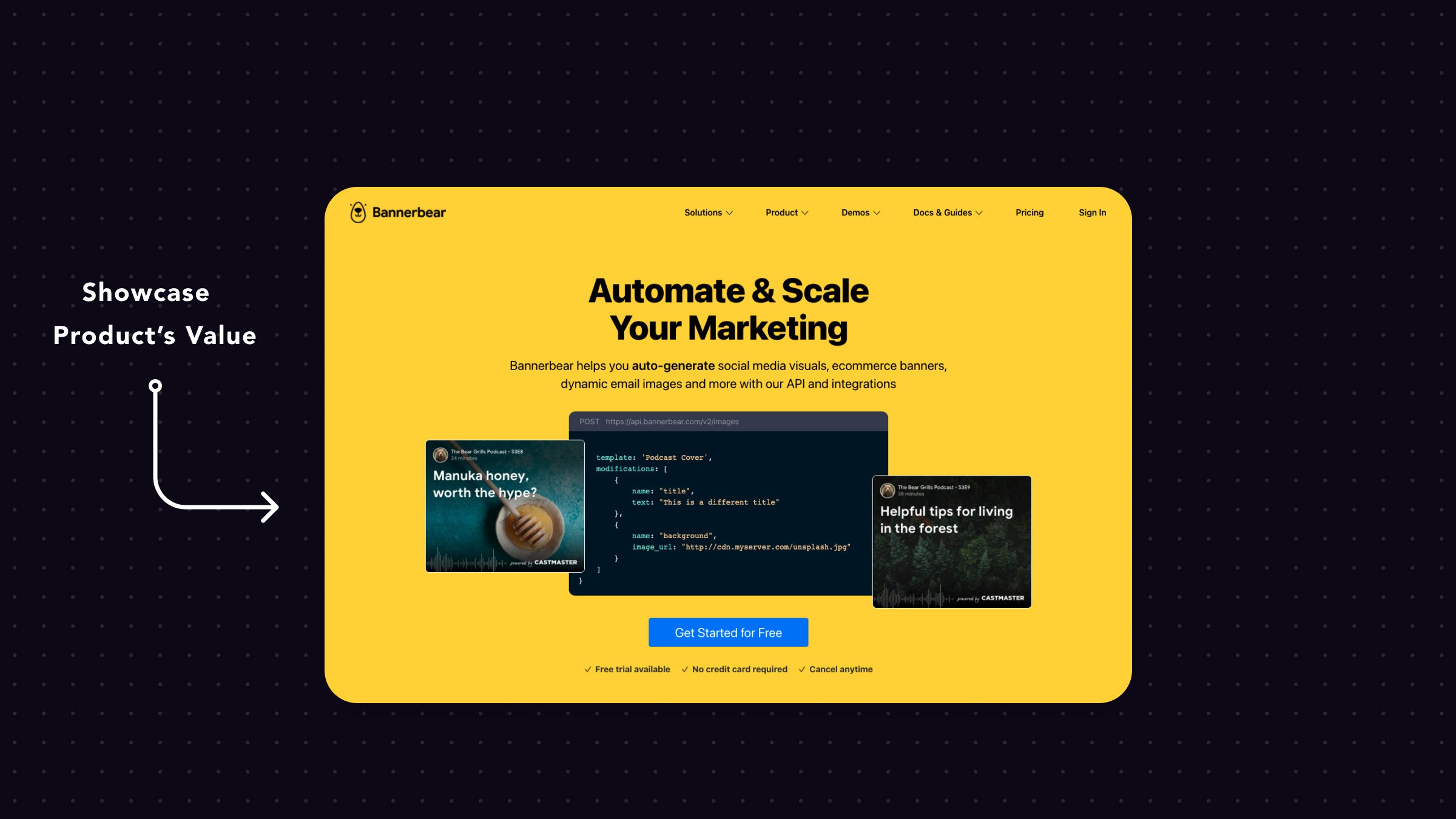 Show Product Value with Visuals