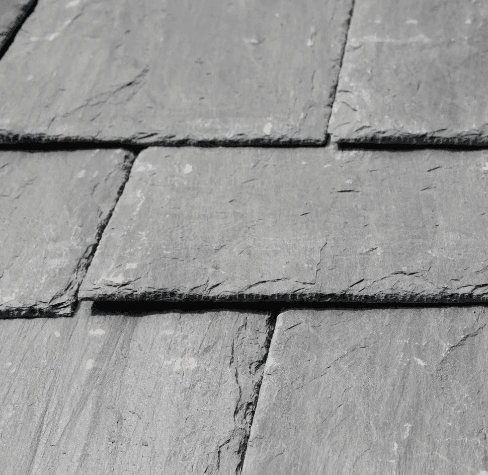 Slate roof tiles