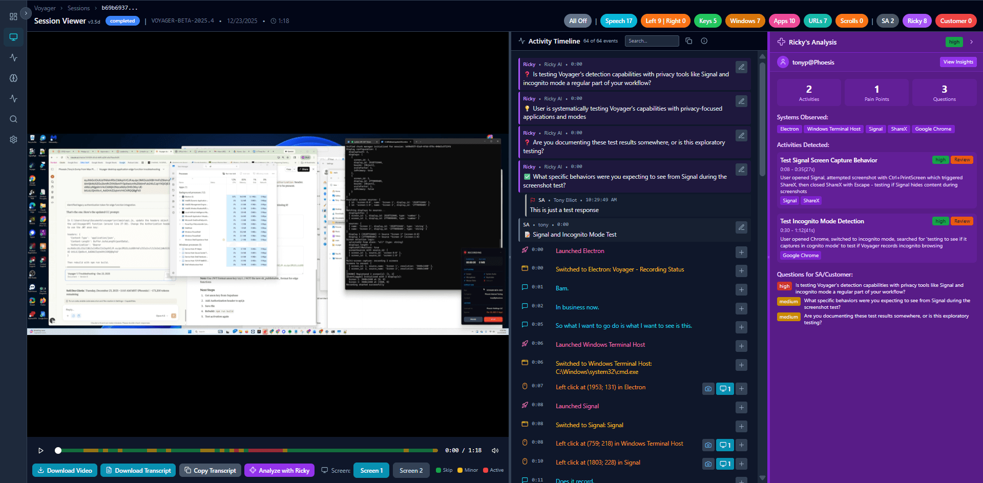 Expedition Dashboard