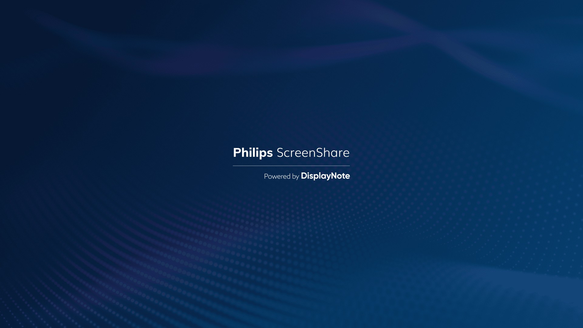 The DisplayNote Montage splash screen that appears before the app opens