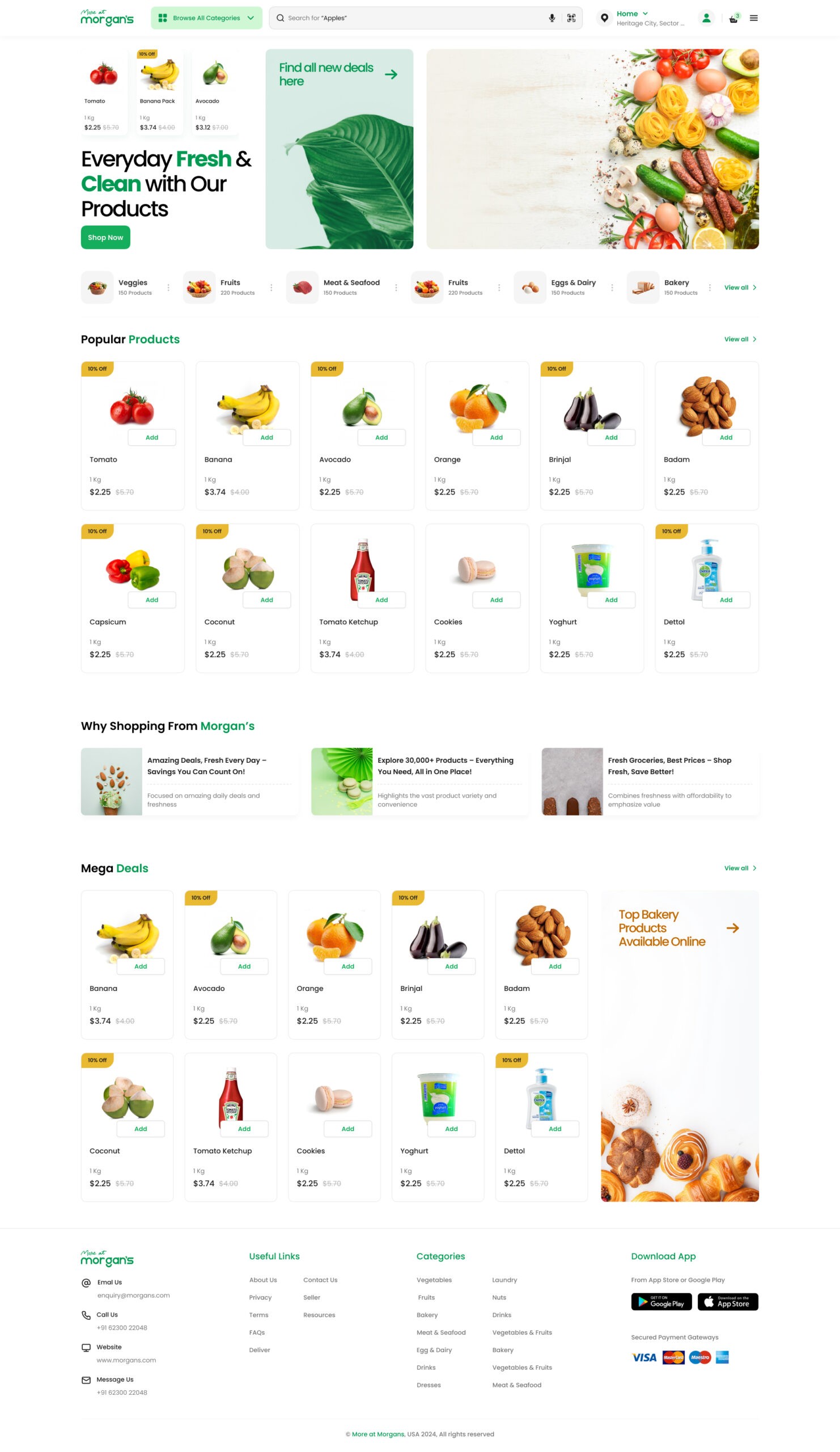 Example work of branding design