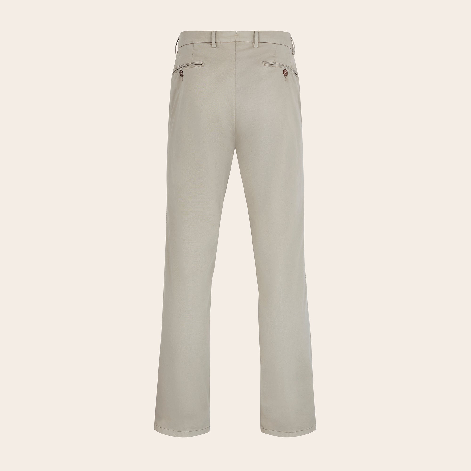 Caracciolo Slim Cotton Trousers - Adda River
