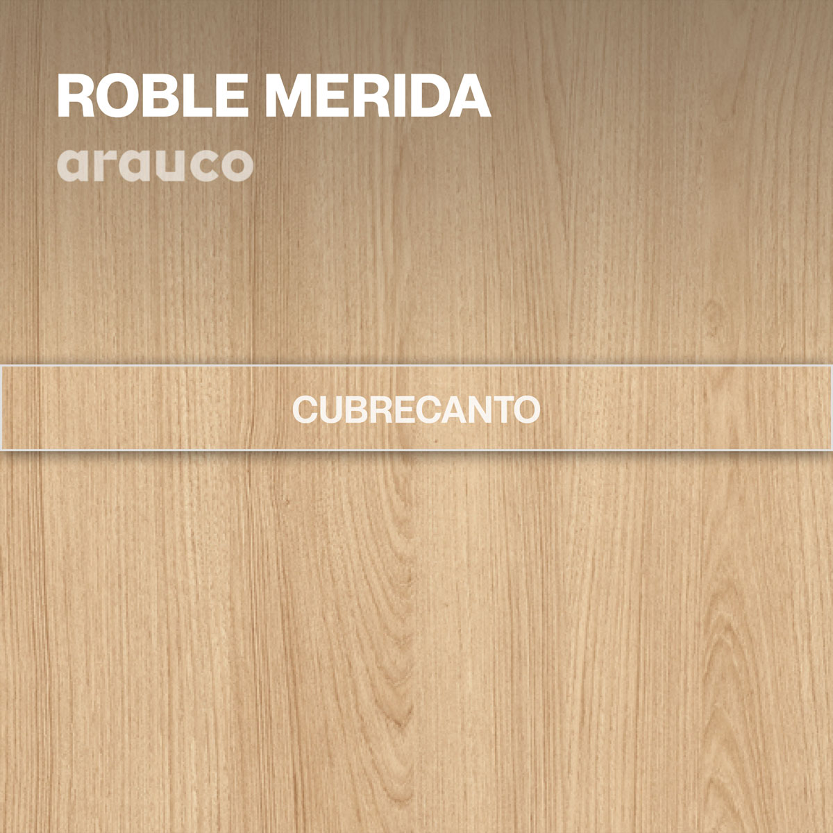 Rollo Cubrecantos Roble Merida