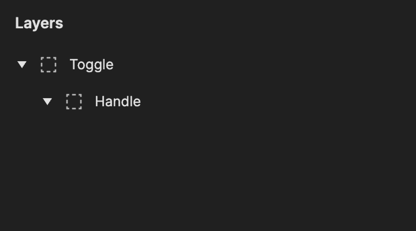 This is a screenshot of layers in ProtoPie.
