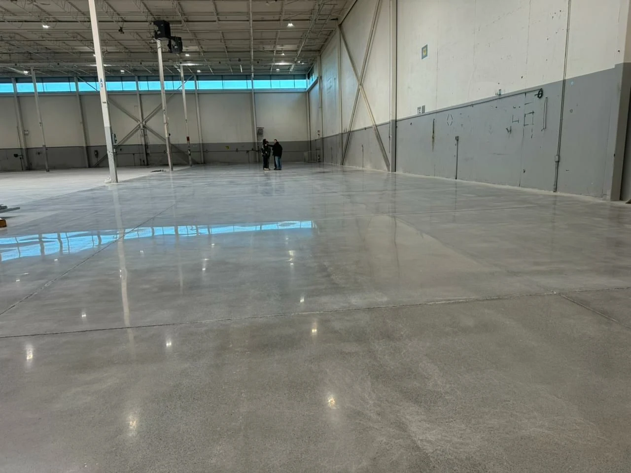 BFS concrete grinding & polishing project