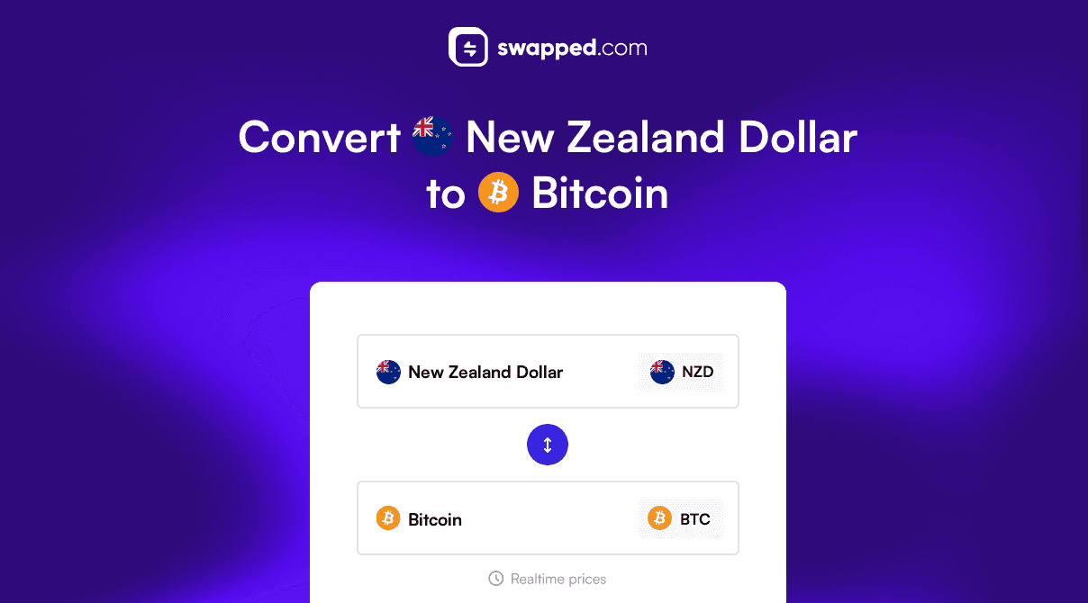 Convert New Zealand Dollar (NZD) to Bitcoin (BTC)