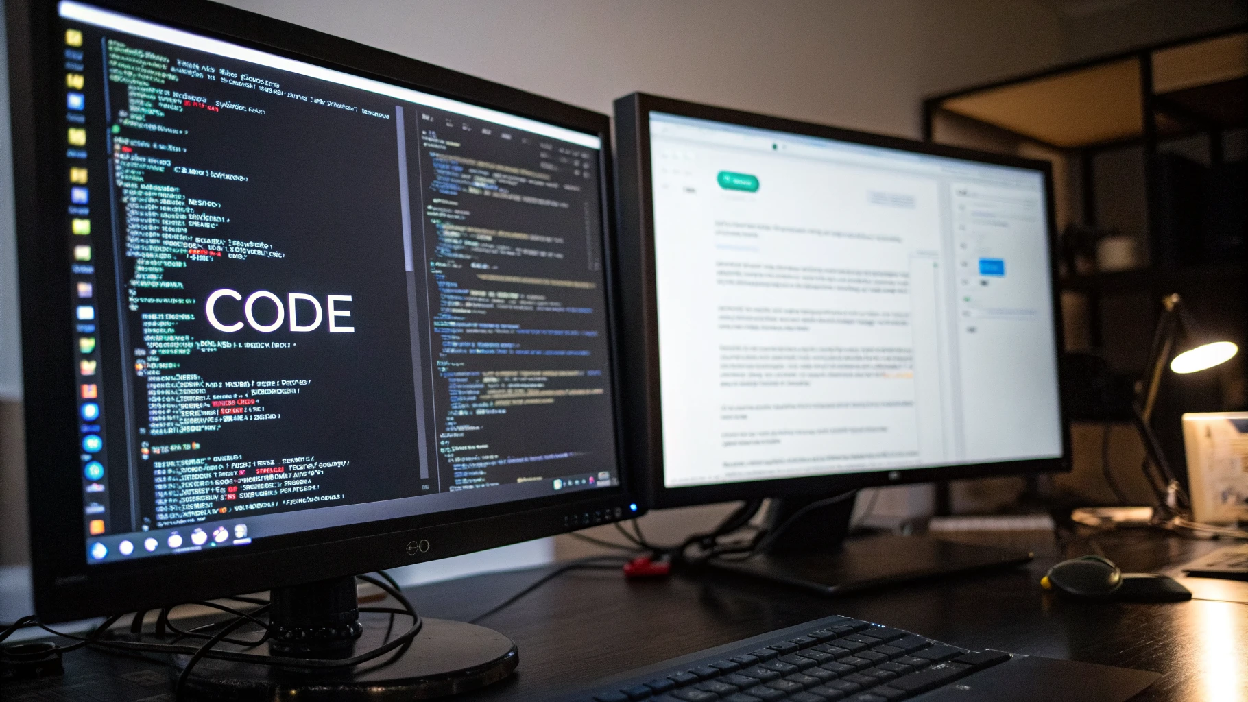 Comparaison entre le code traditionnel et le vibe coding en langage naturel