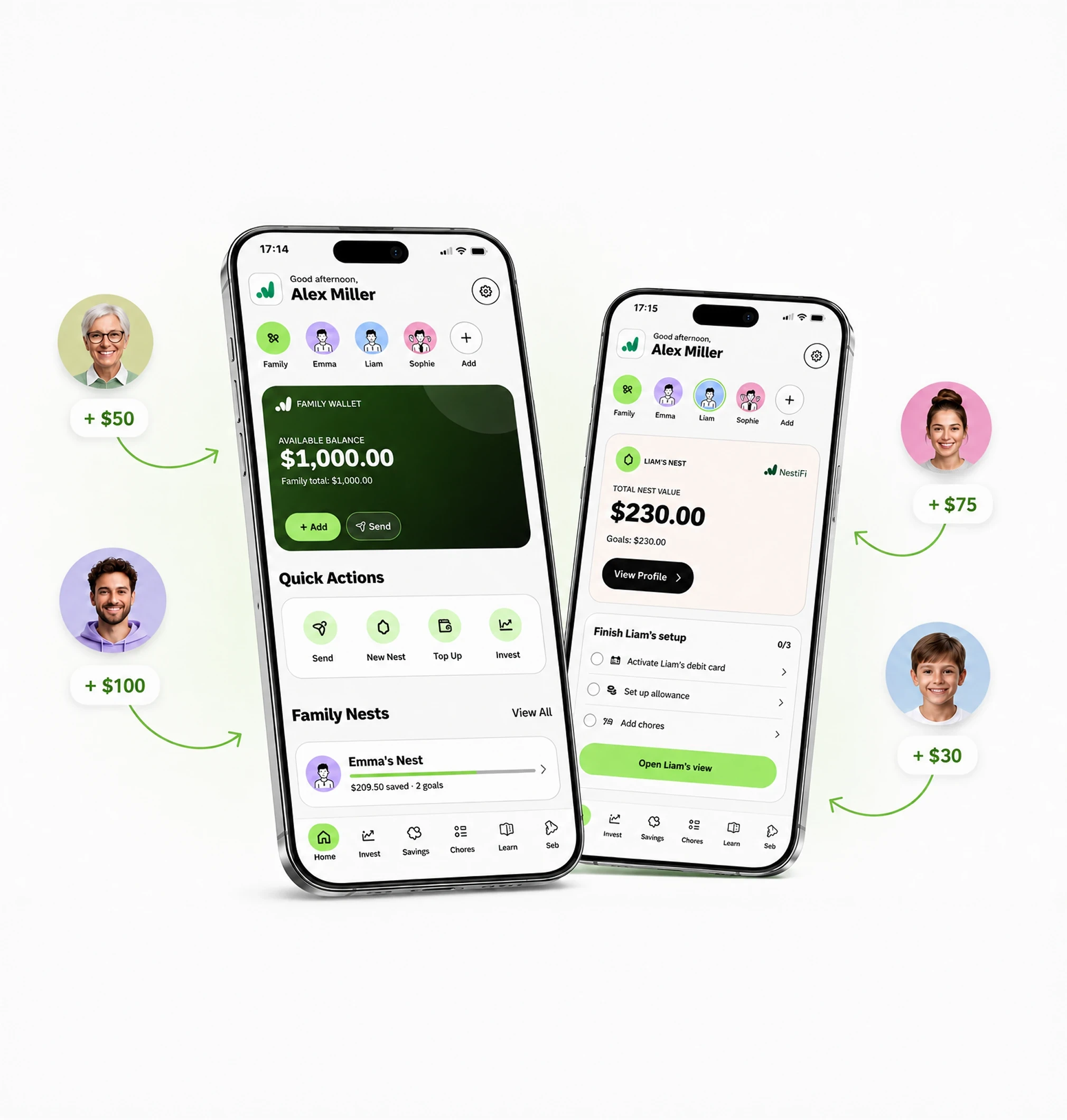 NestiFi platform interface