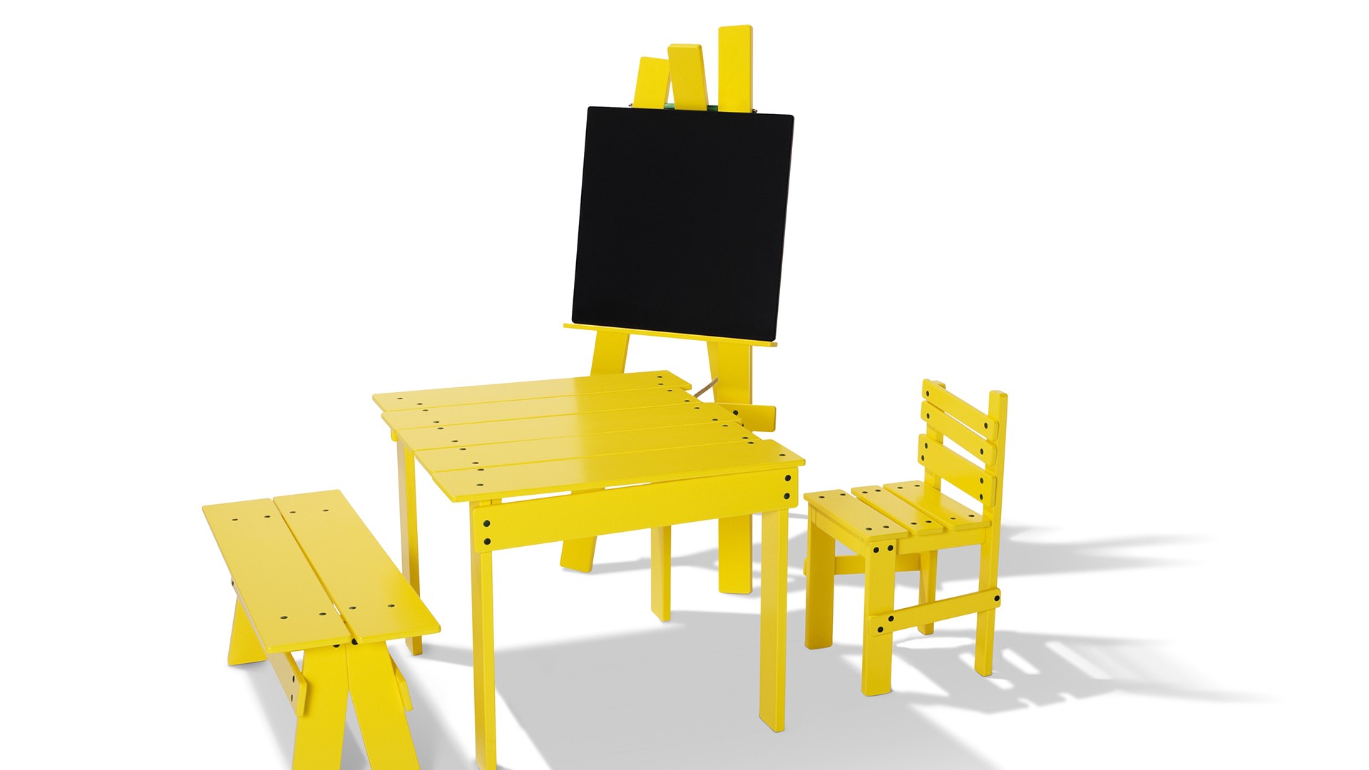 Table and bench