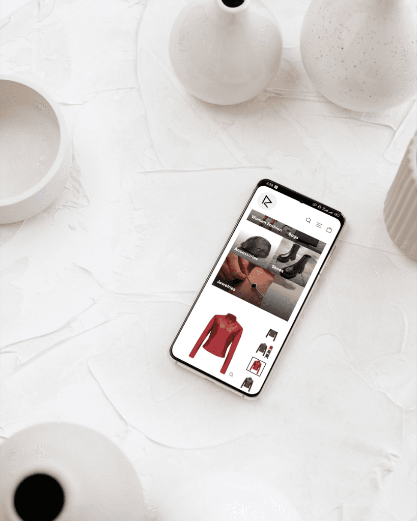Example work of ui ux design