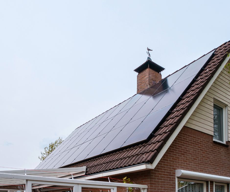 Zonnepanelen op het dak