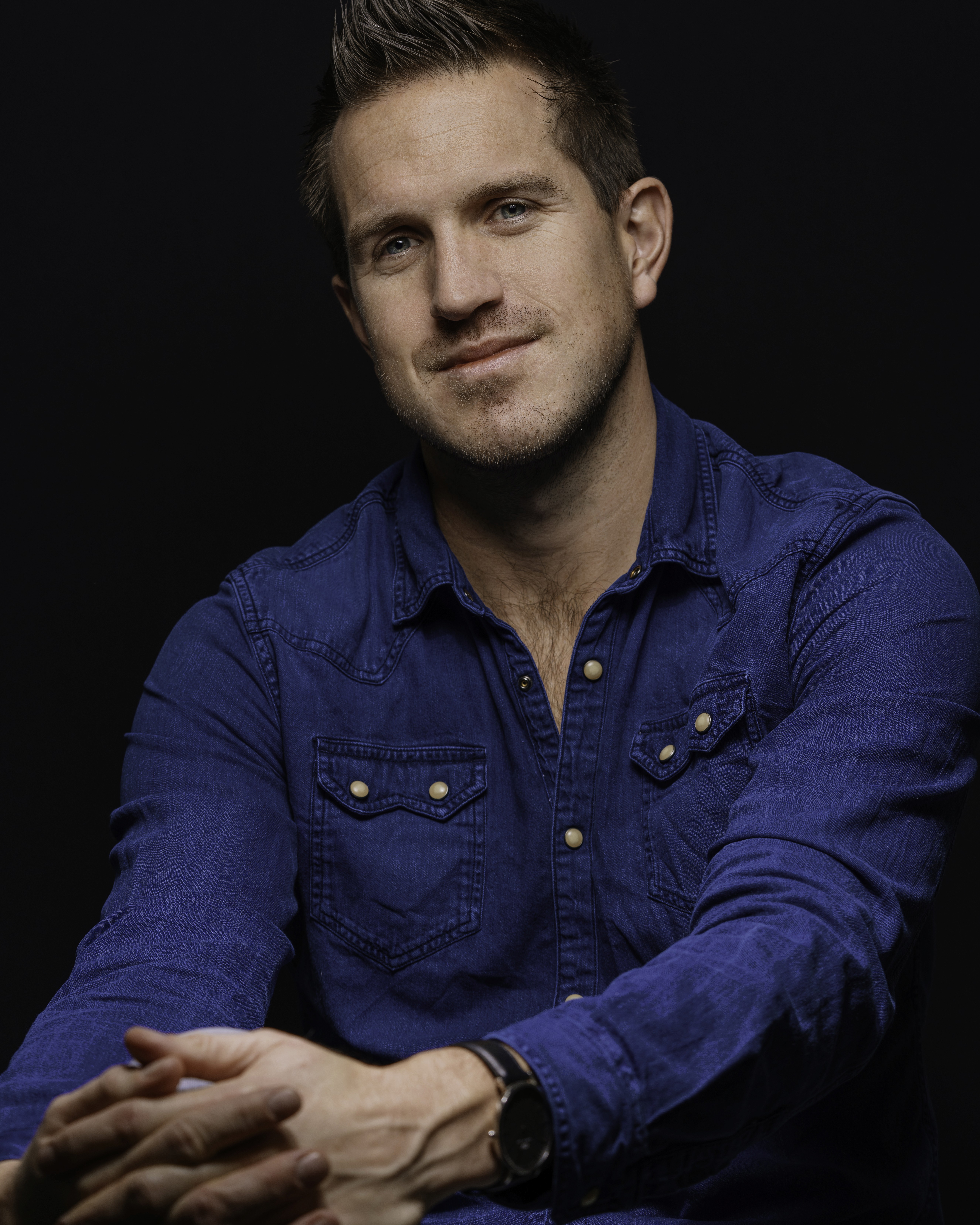 Portrait of portfolio creator – front view
