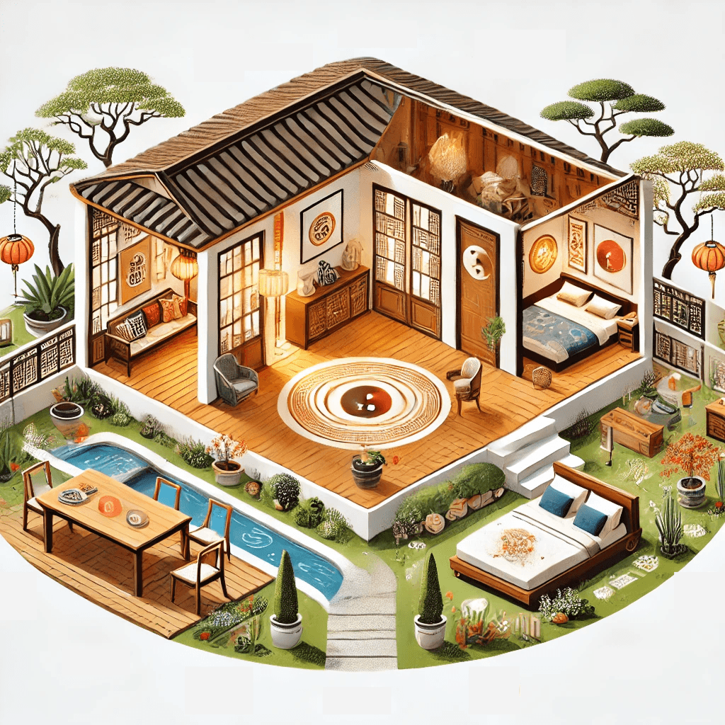 Các nguyên tắc phong thủy nhà cửa