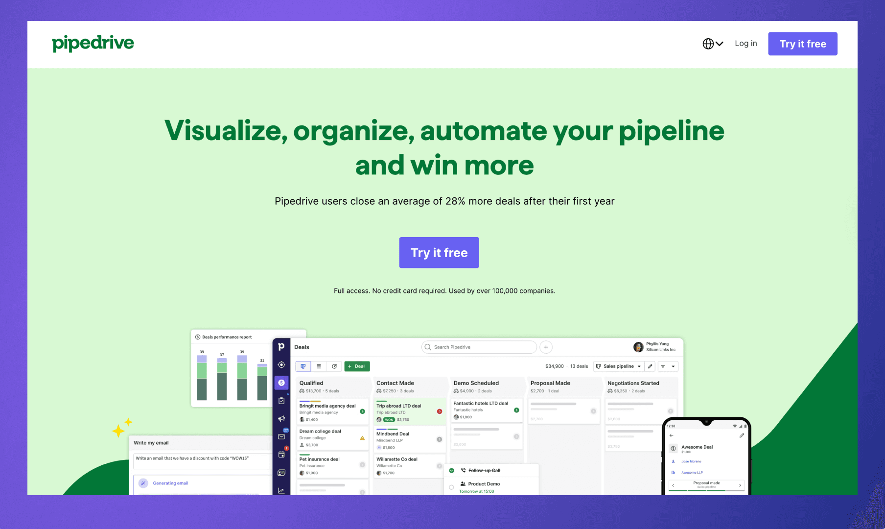 Pipedrive CRM