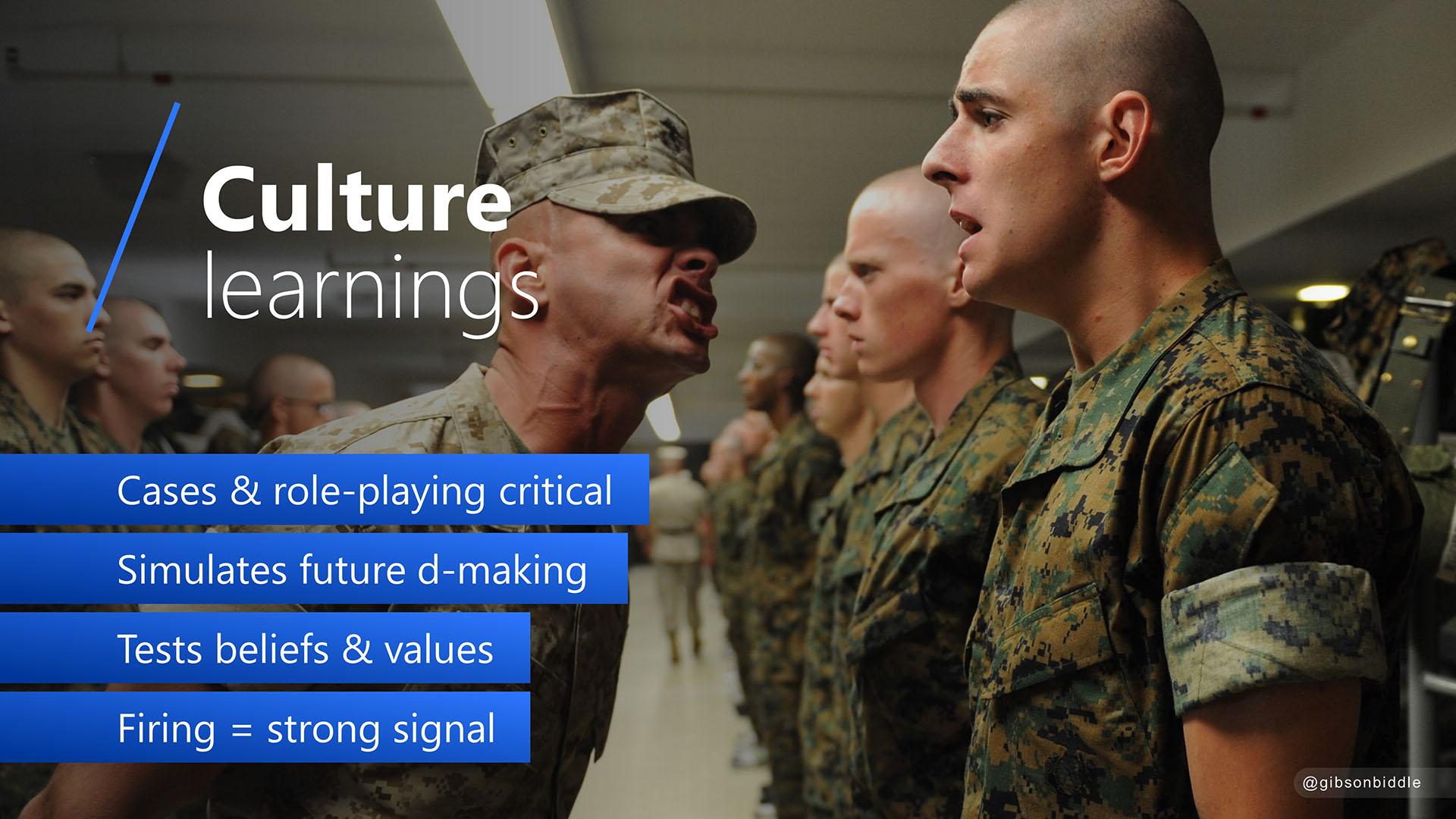 gibson biddle presentation slides