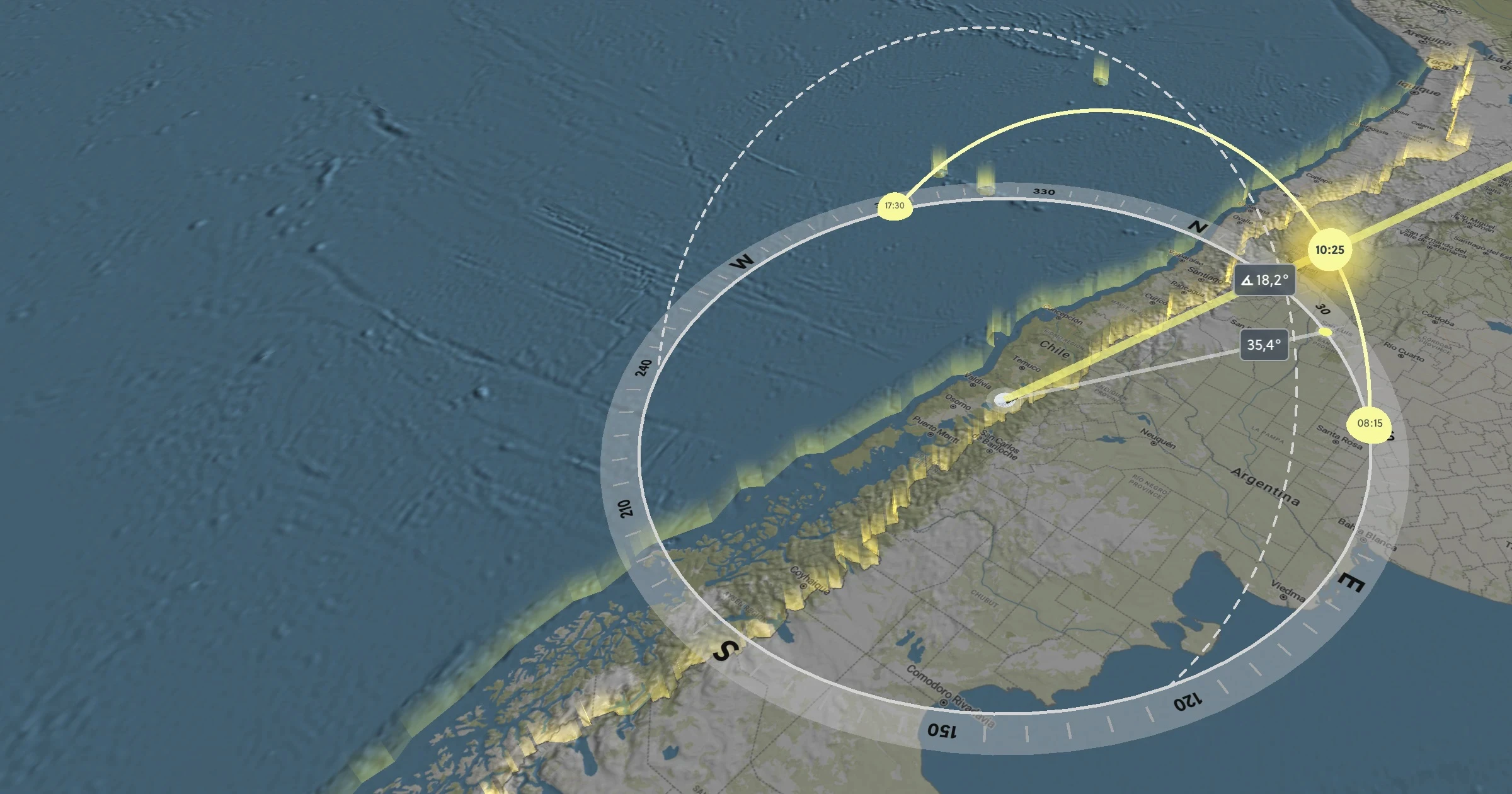 Application gratuite pour l'analyse solaire au Chili