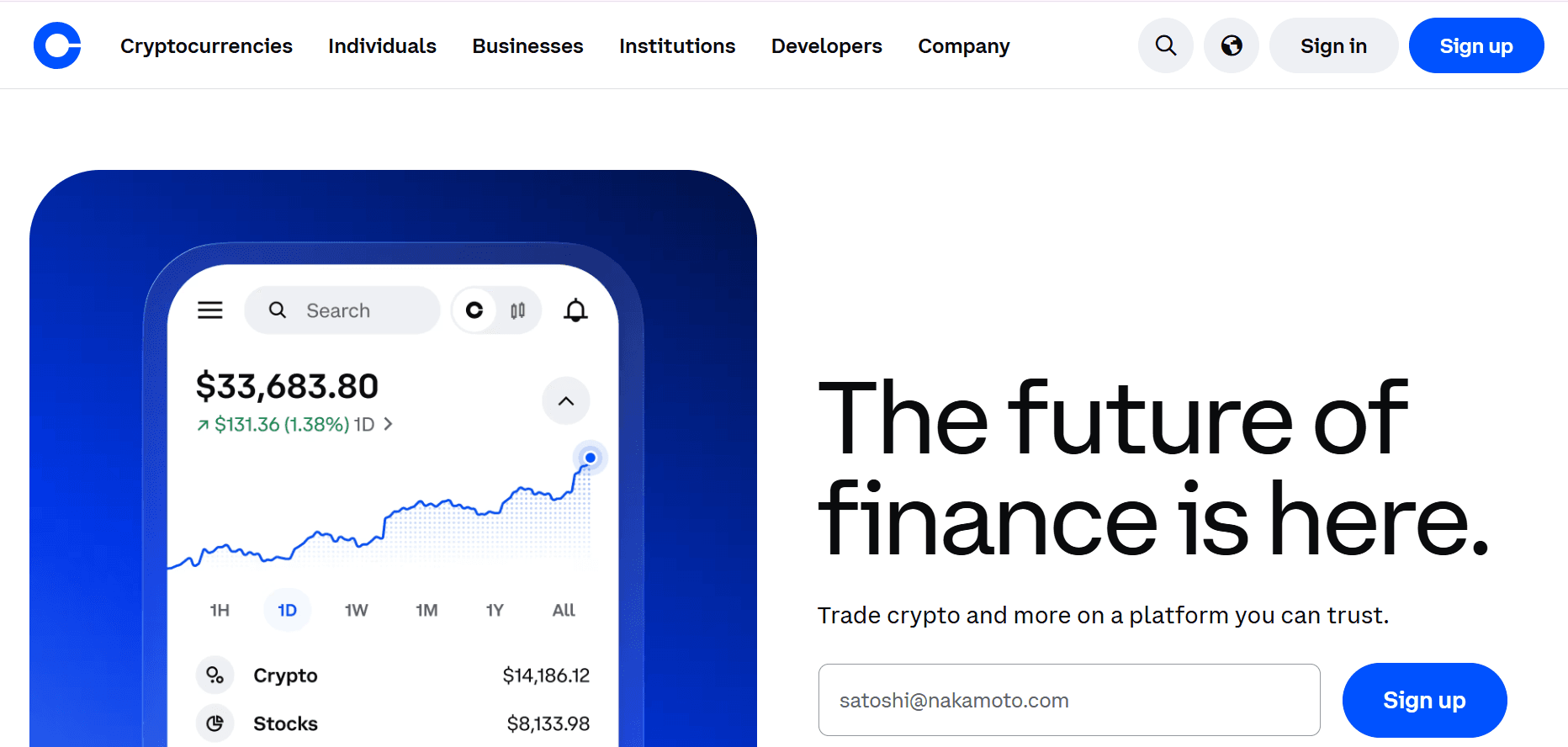 coinbase - Best Day Trading Crypto Platform