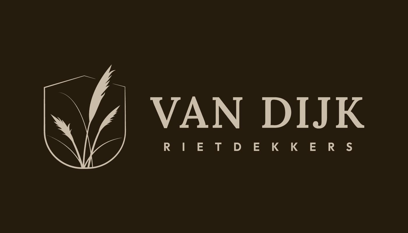 Logo en branding door Sparc - Rietdekkersbedrijf van Dijk