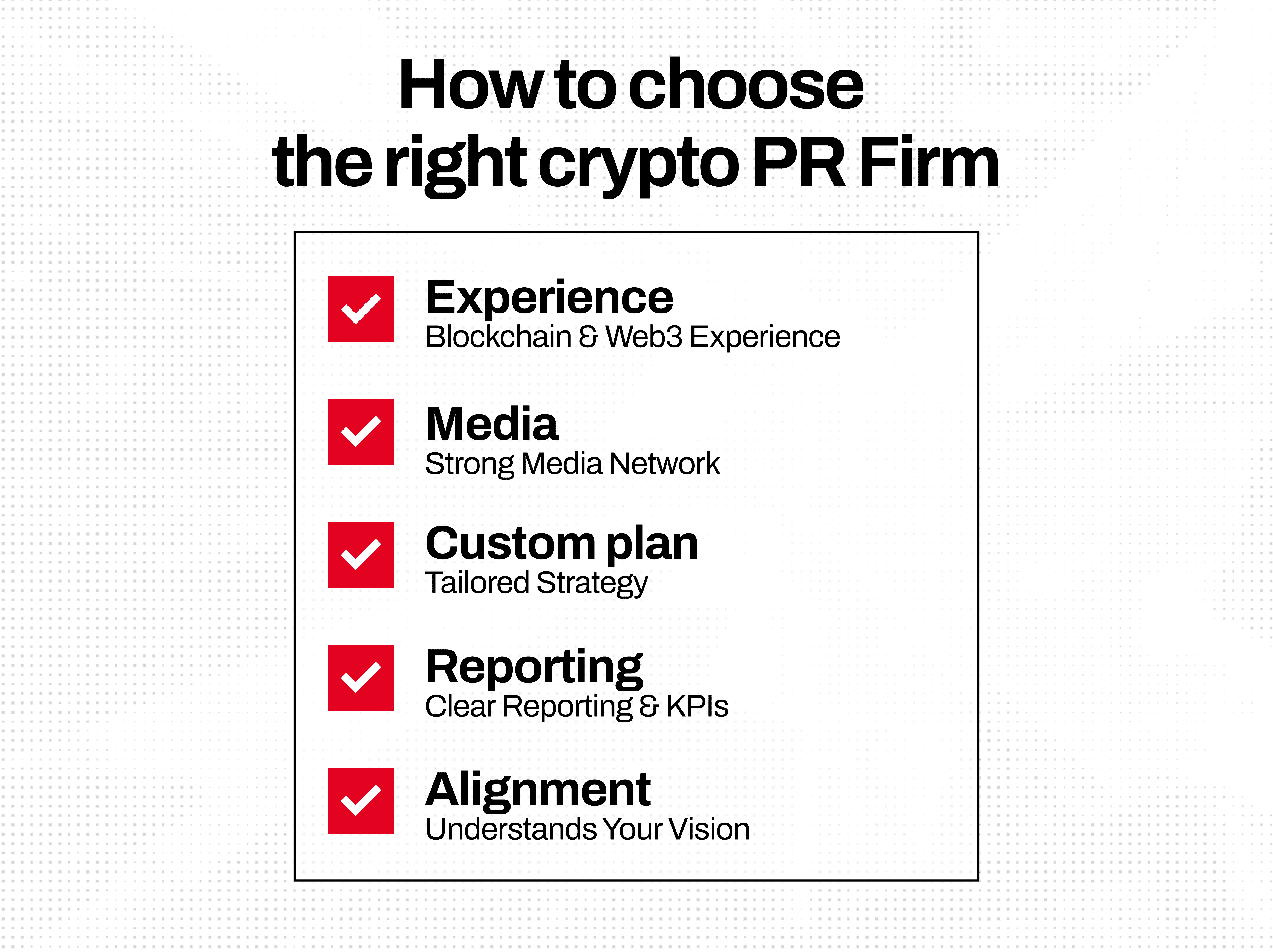 How to choose a rigth crypto PR Firm