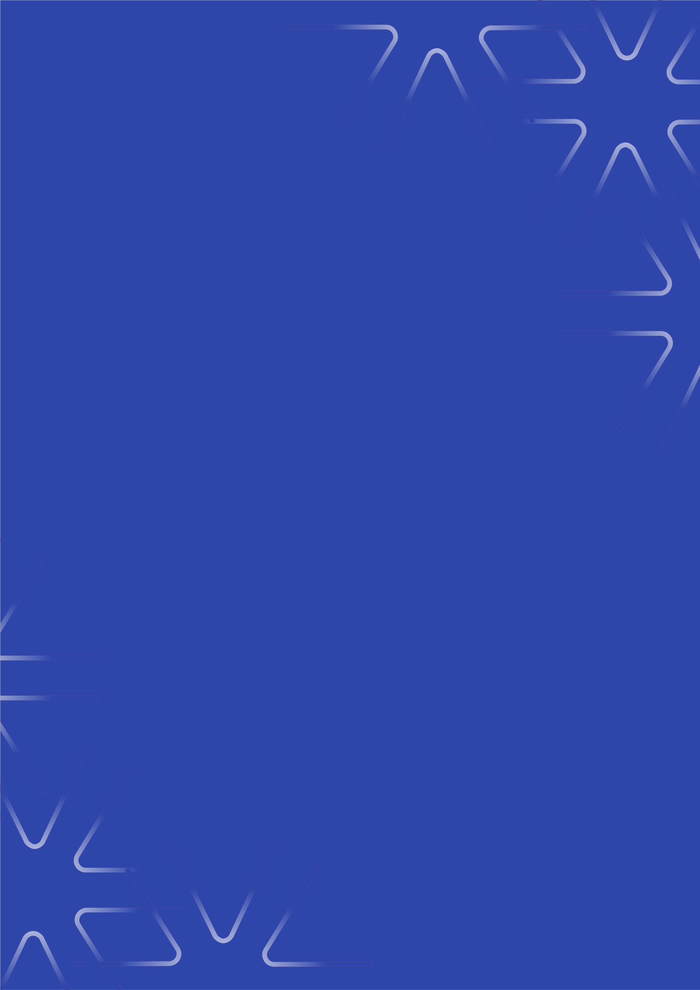 Blauwe achtergrond met Emigratie Specialist-logo elementen