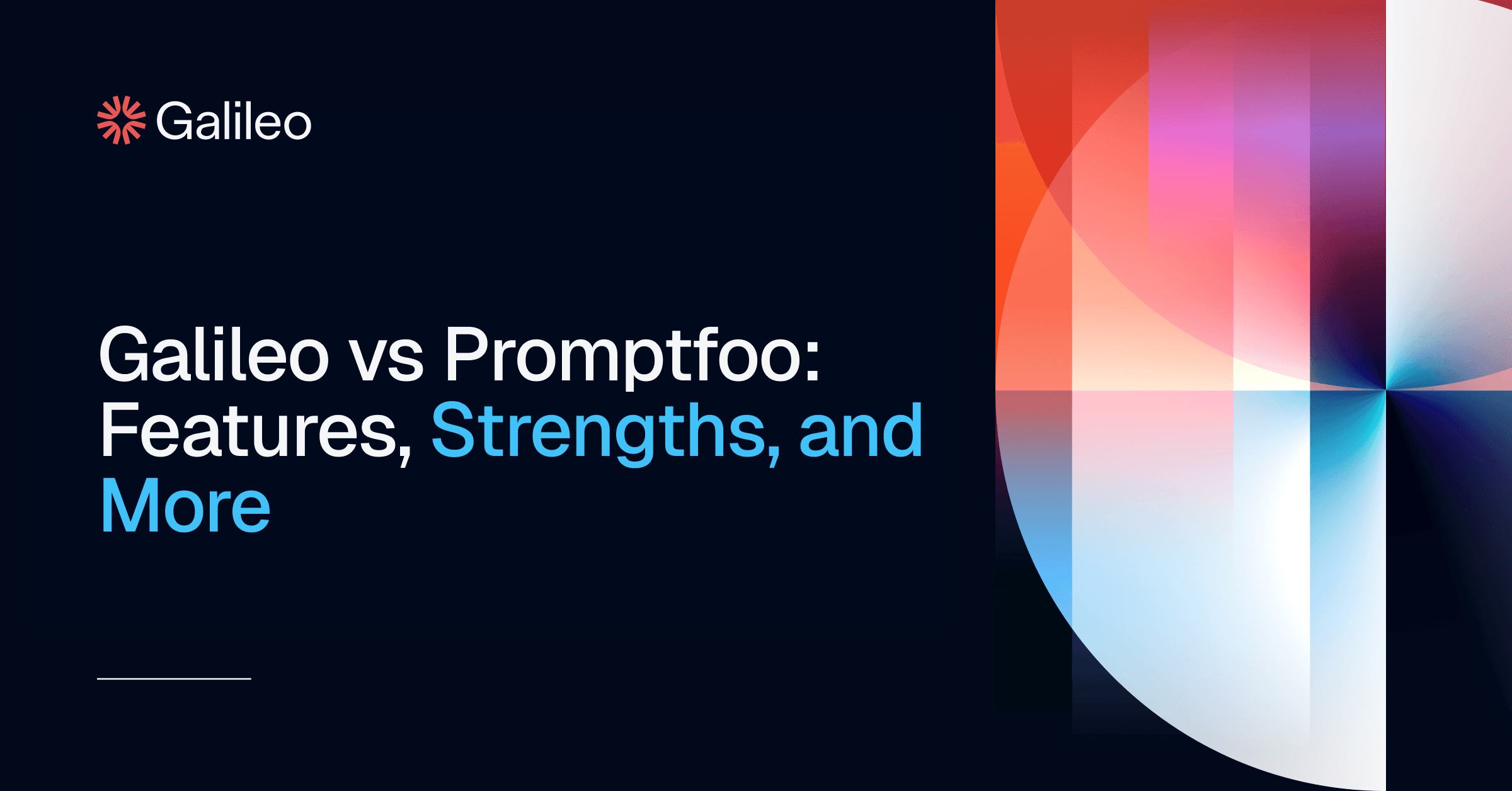 Galileo vs Promptfoo: Agent Observability & Evaluation Platform Comparison