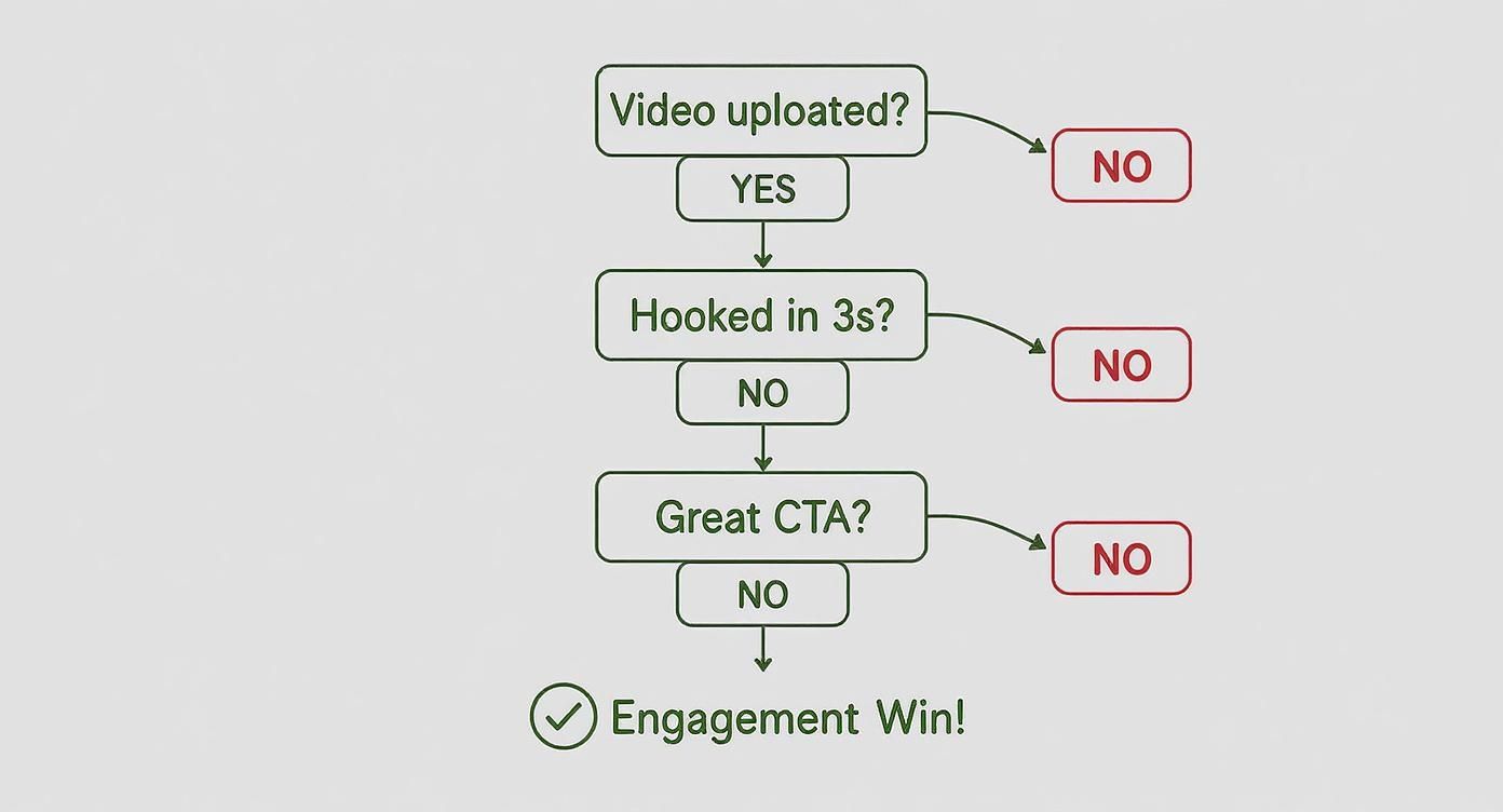 Infographic about how to post longer videos on instagram