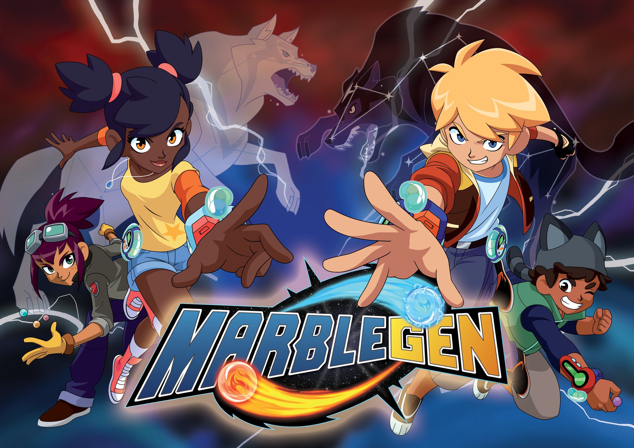série TV d'animation Marblegen