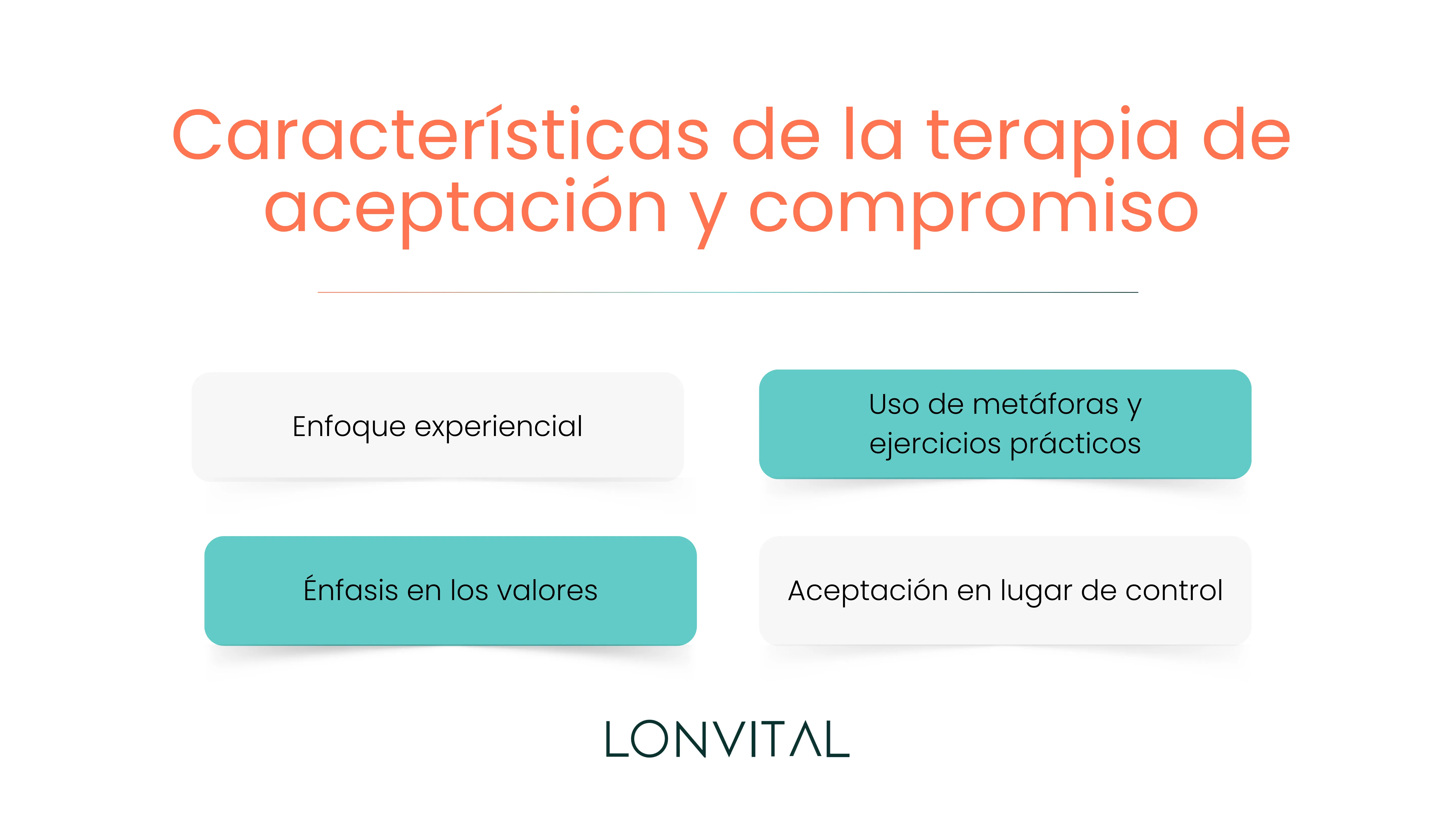 Características de la terapia de aceptación y compromiso