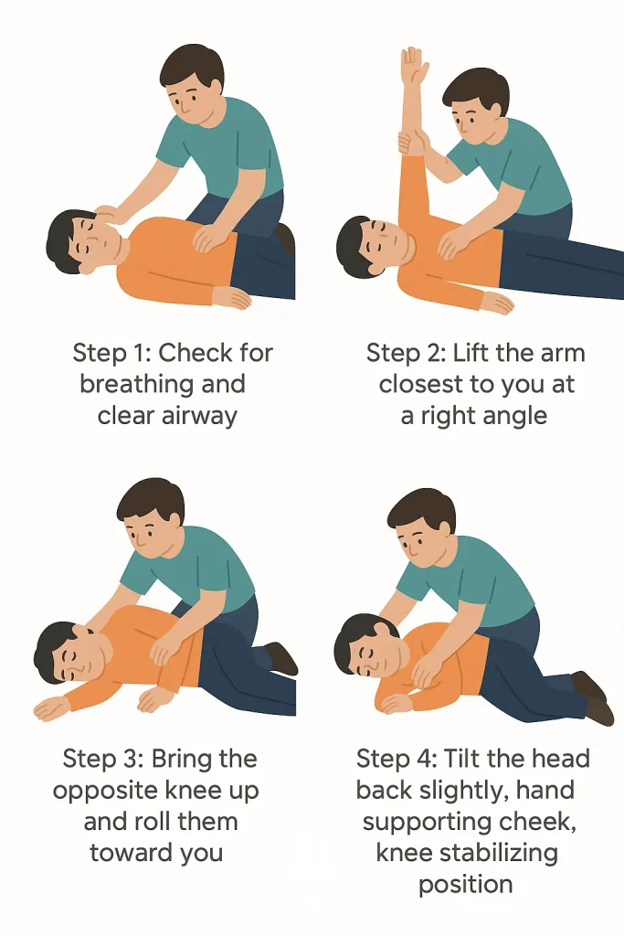 Step by step of what to do if a person/someone has a seizure