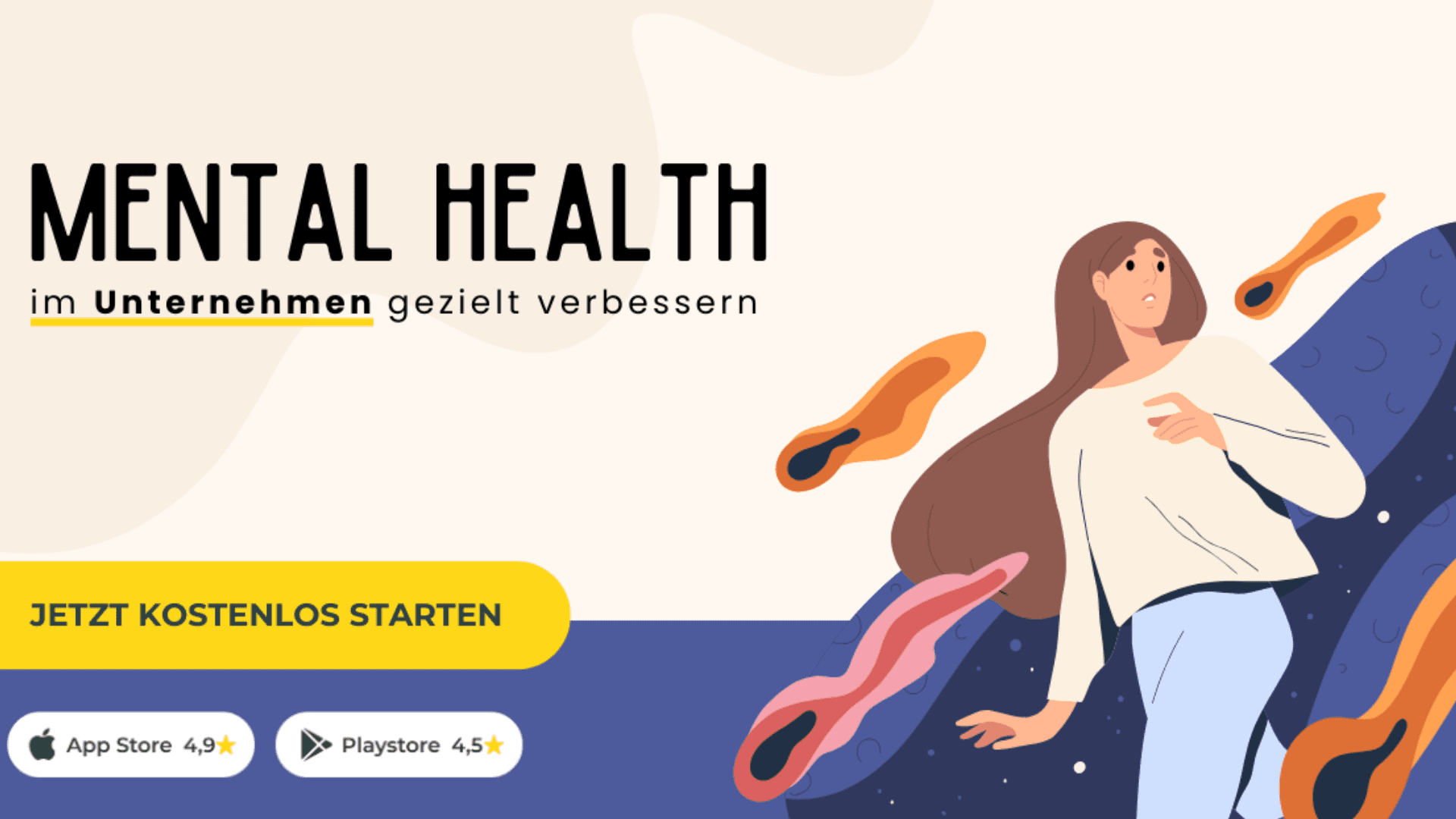 21done Mental Health Werbeanzeige