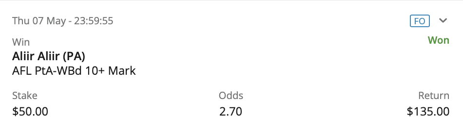 Allir Allir 10+ Marks Bet