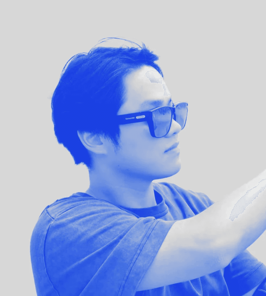 Portrait  of a young man with beard