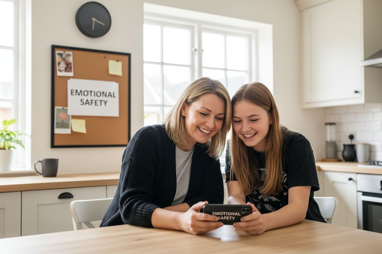 emotional safety family chat
