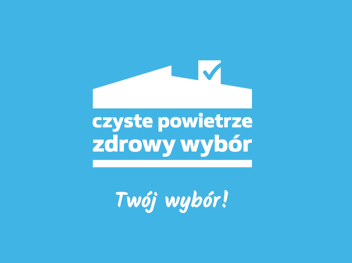 Logo programy Czyste Powietrez