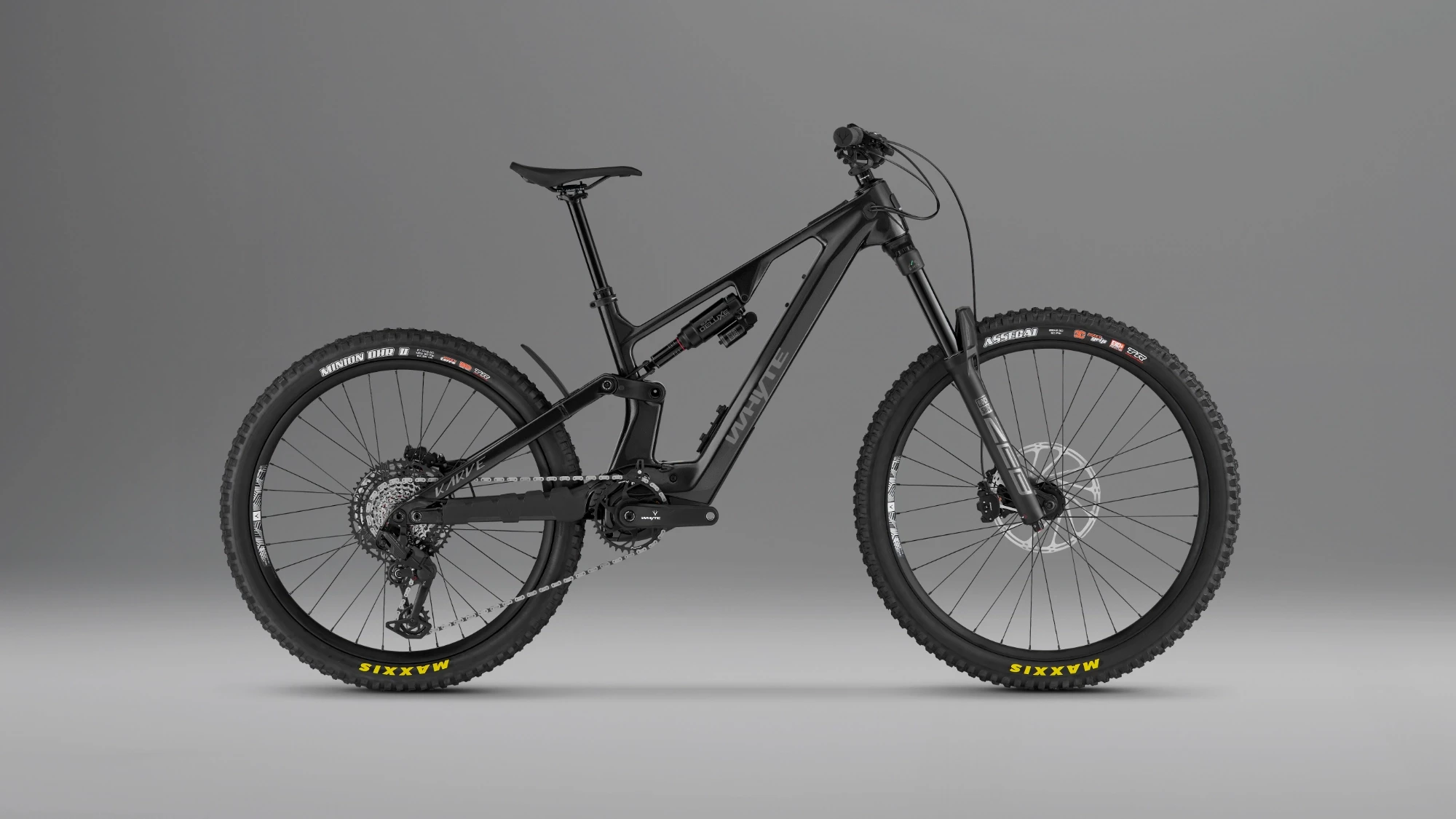 Side view studio photograph of Whyte Karve Evo RS