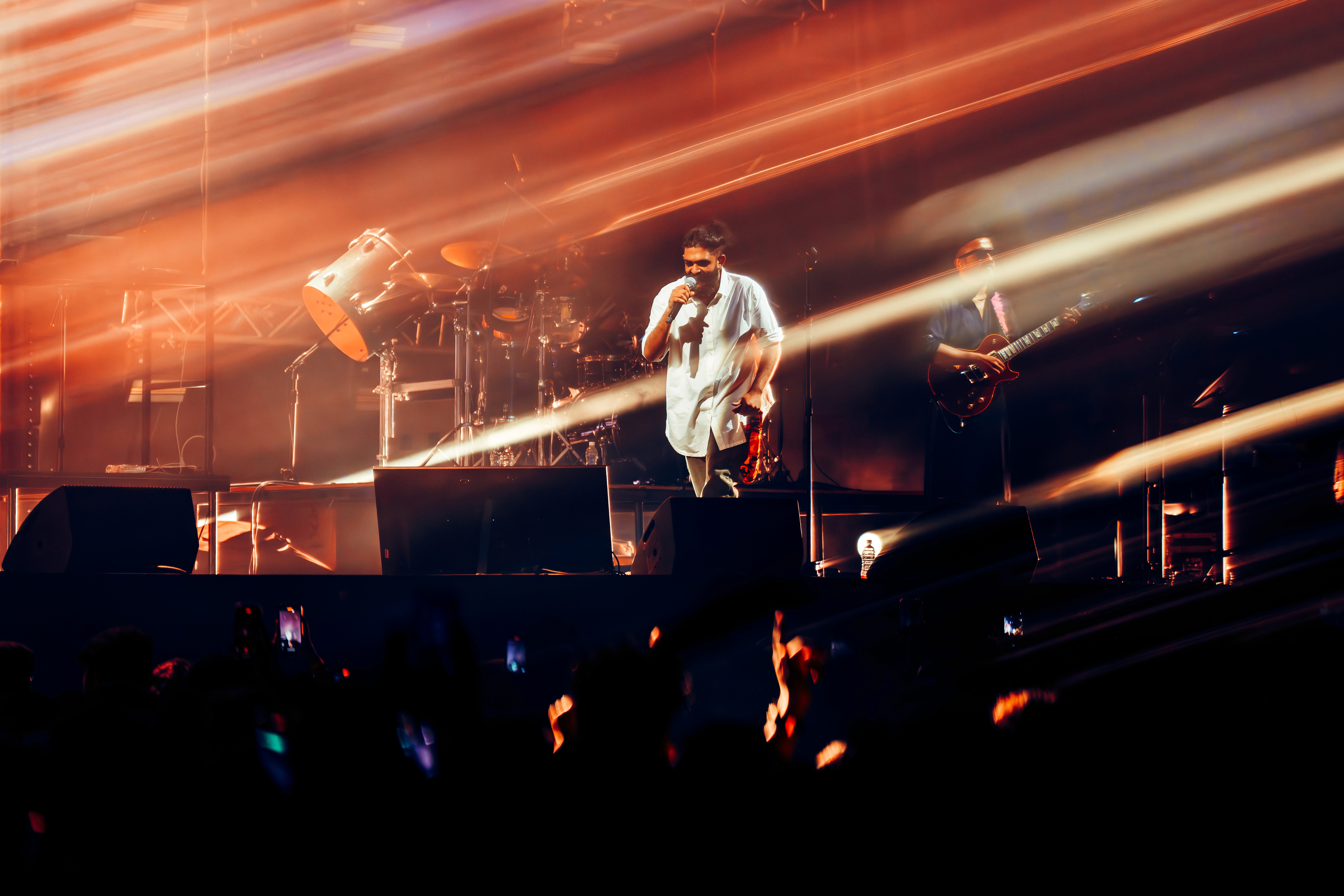 Guest entering the elegant lobby of Hyatt Centric Hebbal Bengaluru, blending business comfort with lifestyle hospitality