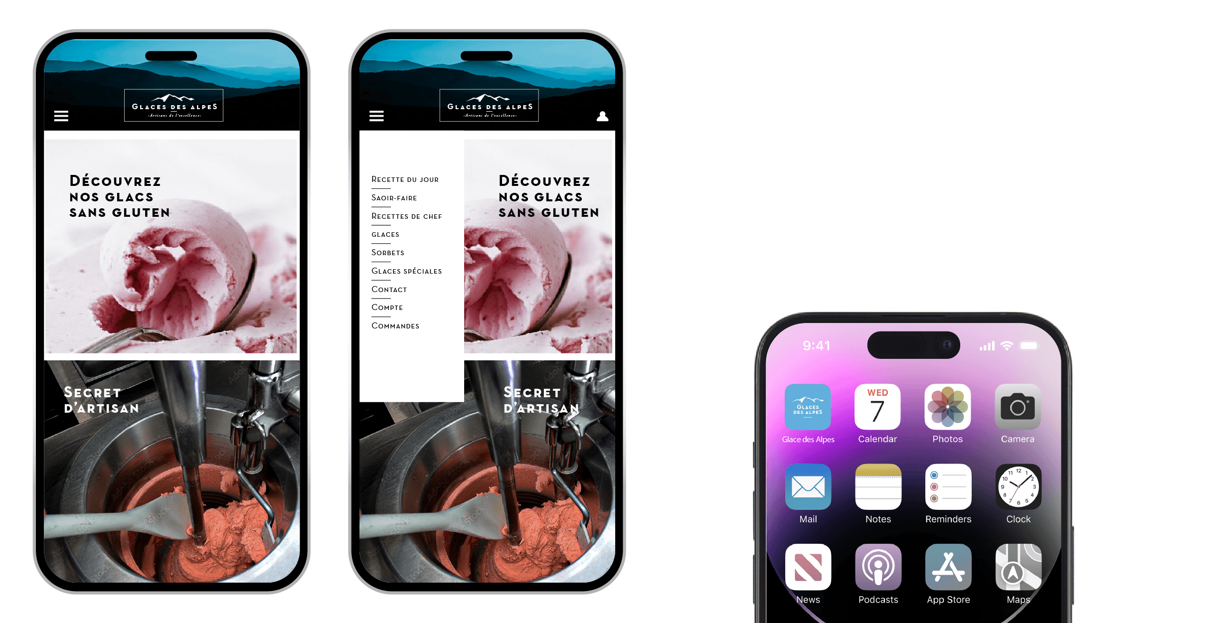 Mockup mobile