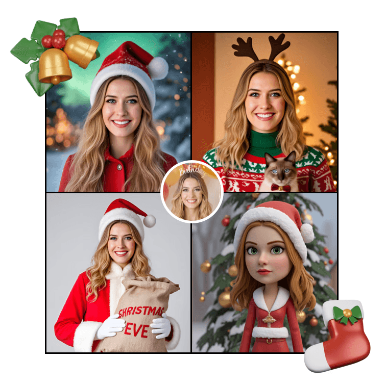 facemimic christmas banner