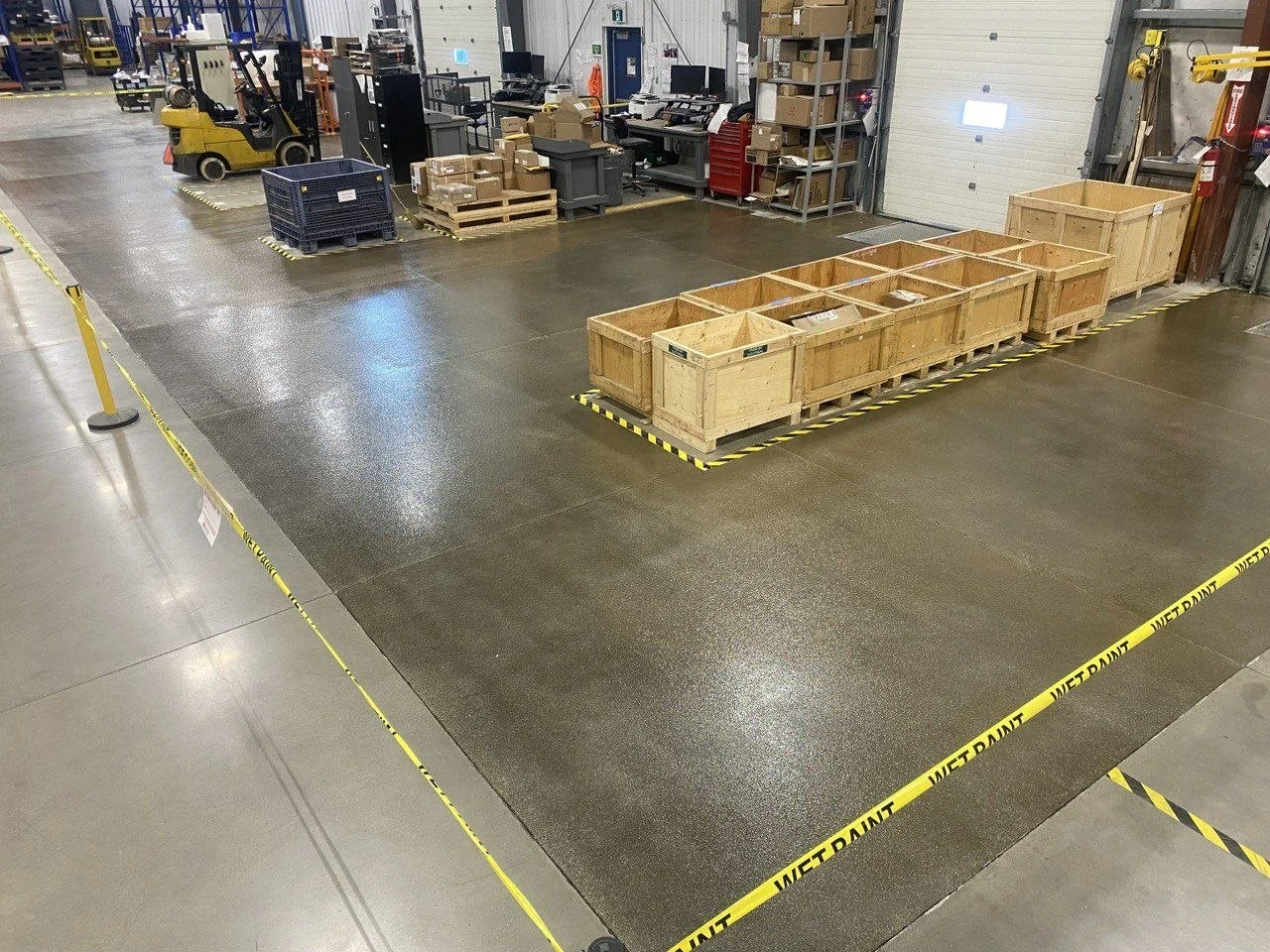 BFS parking & garage markings project