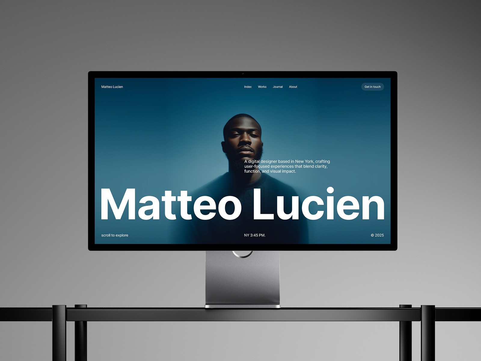 MatteoLucien — 现代专业创意机构官网设计灵感