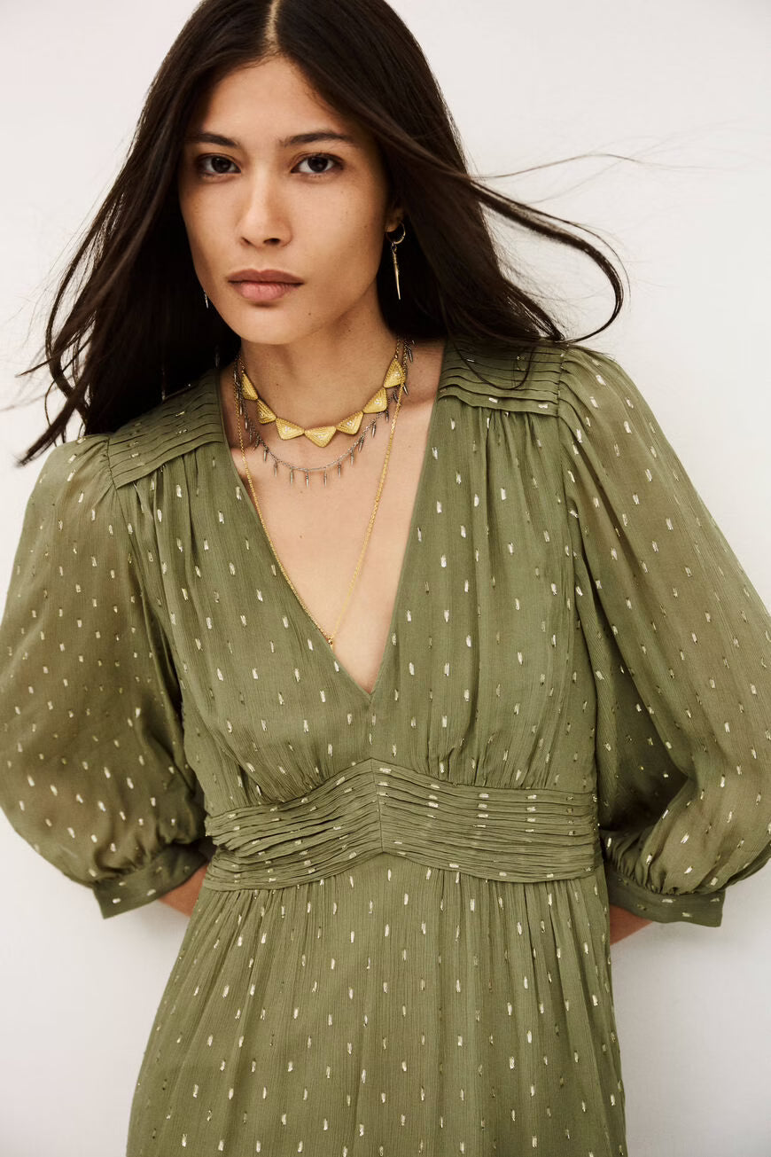Tiered Dress MAIA Green