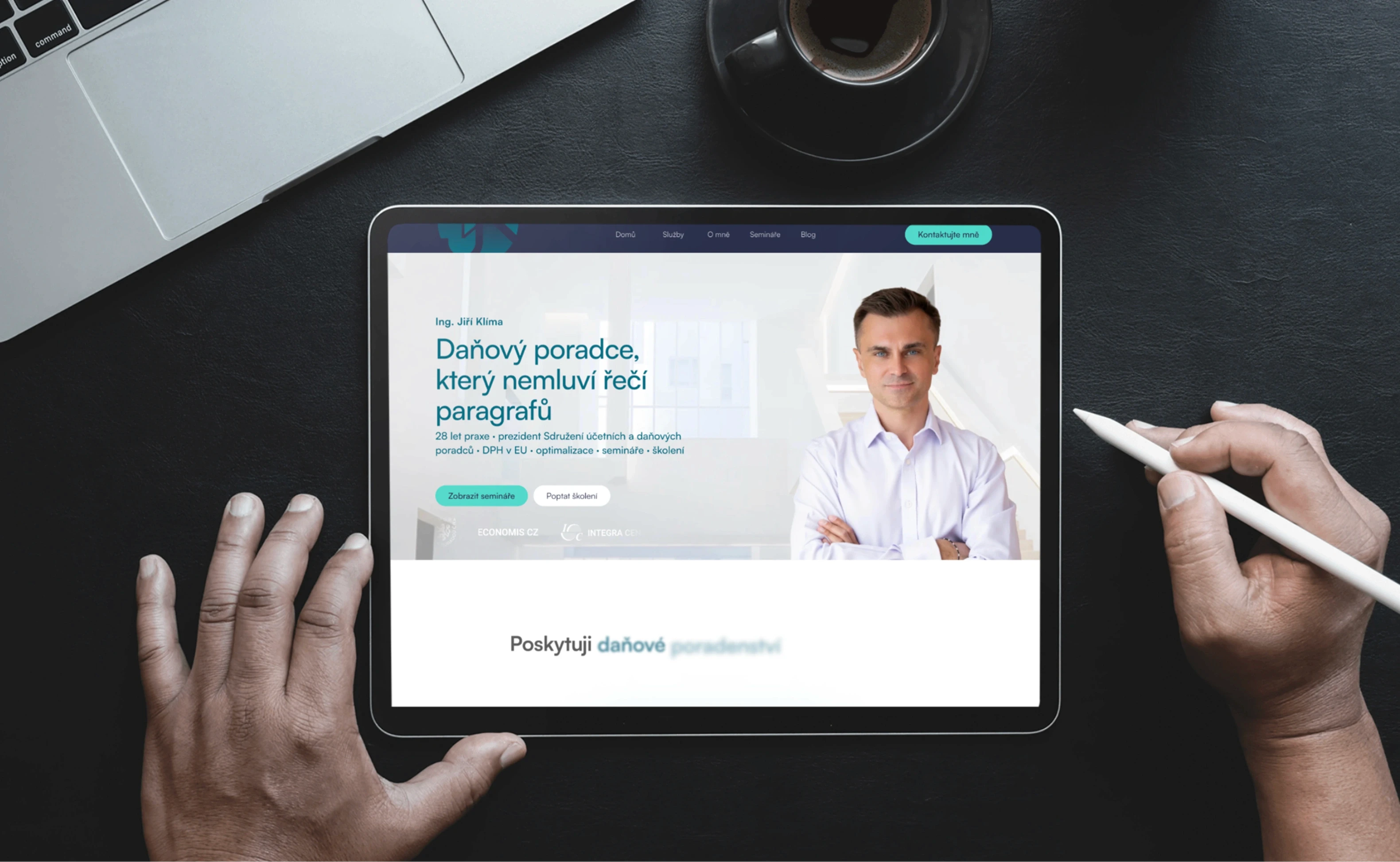 Hero image featuring the app on a phone device