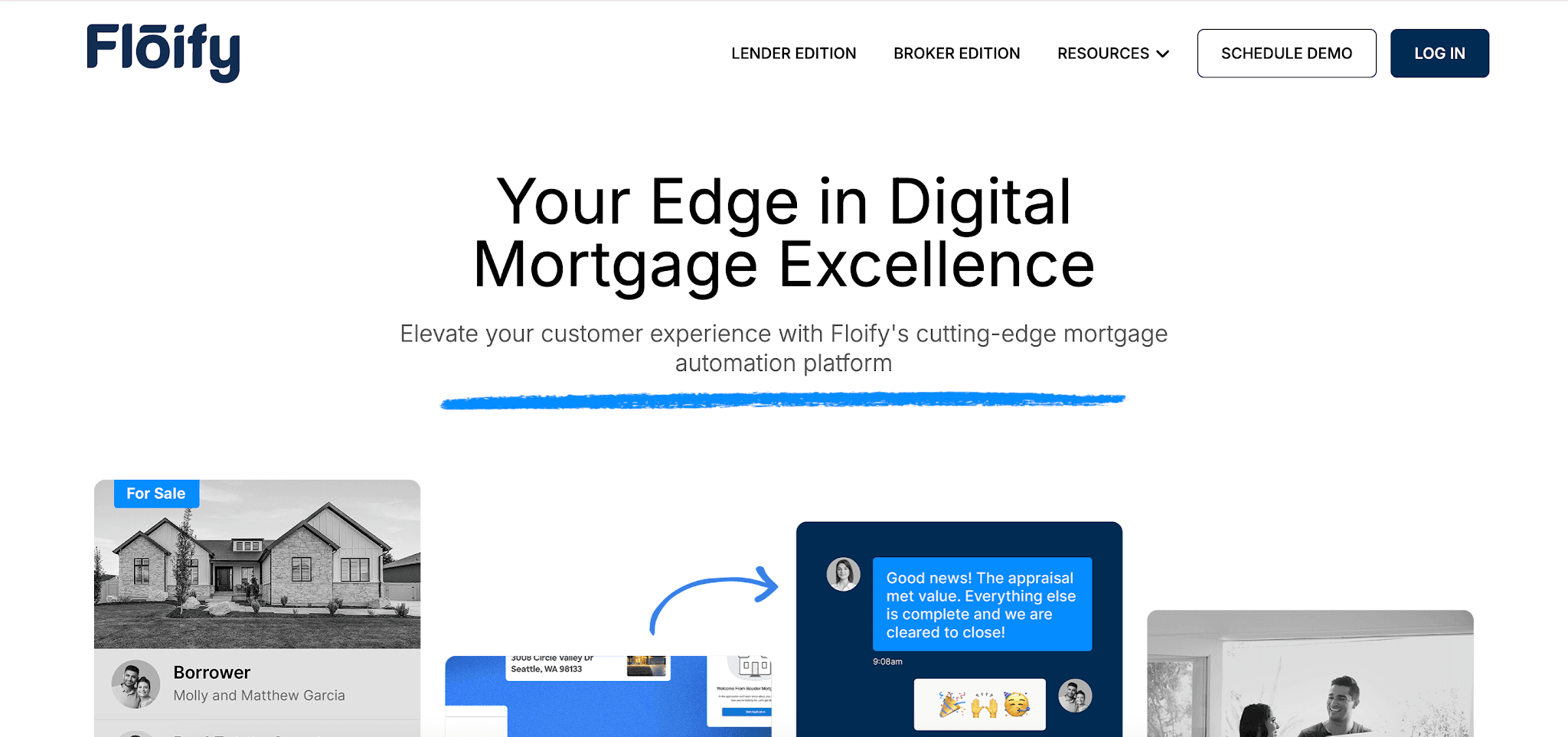 Floify web homepage