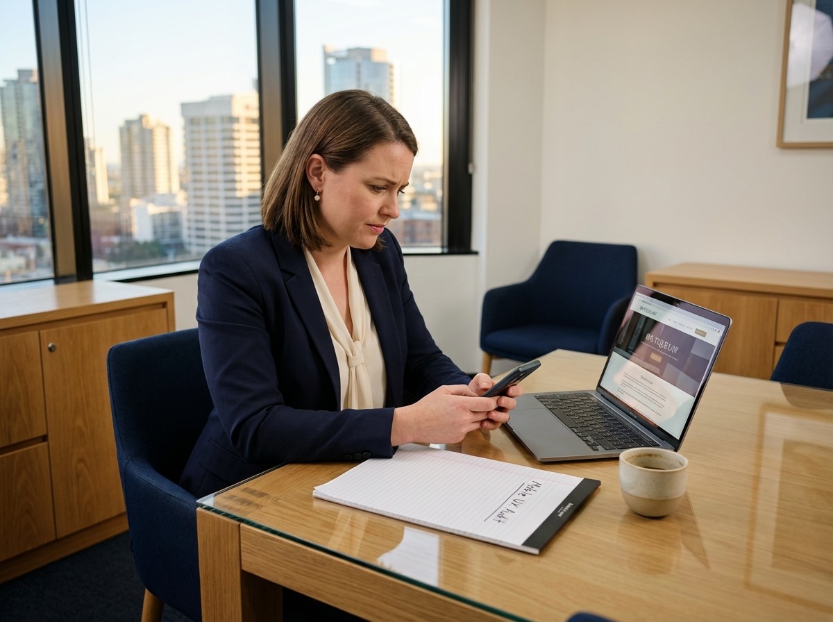 people are using phones to search law firm information, law firm websites should be optimized for mobile UX